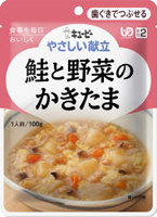 鮭と野菜のかきたま